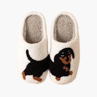 Dachshund Winter Slippers